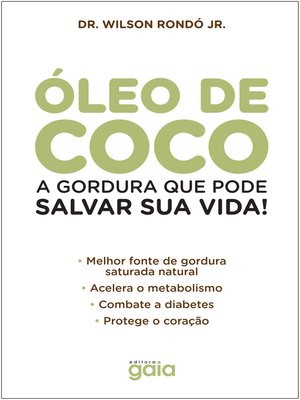 cover image of Óleo de coco